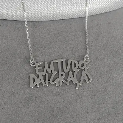 GARGANTILHA EM TUDO DAI GRAÇAS
